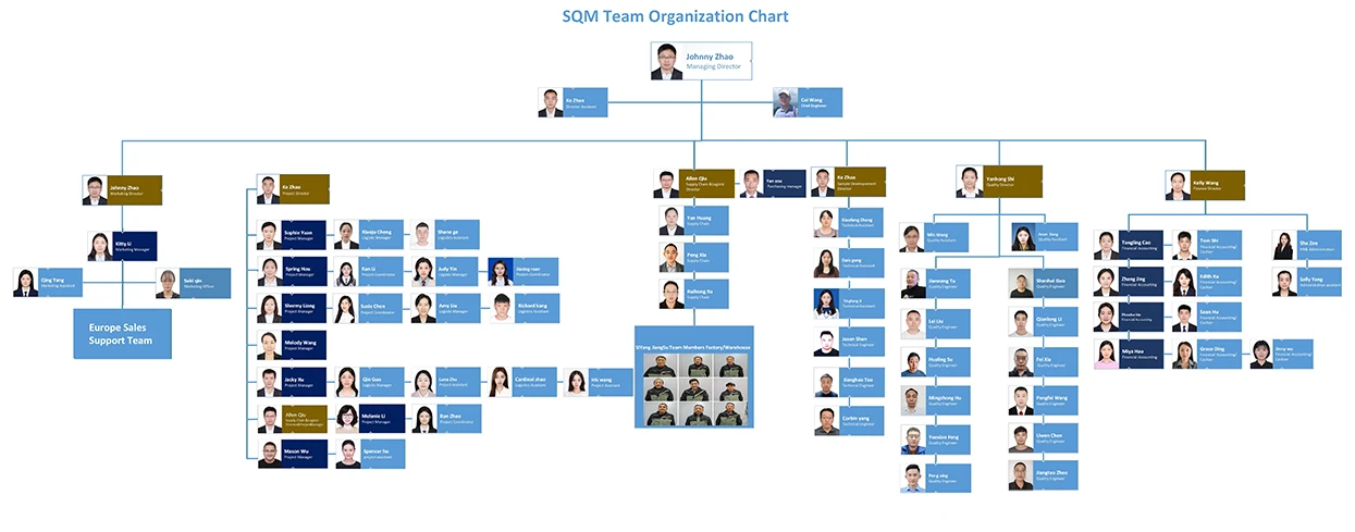 SQM TEAM ORGANIZATION CHART